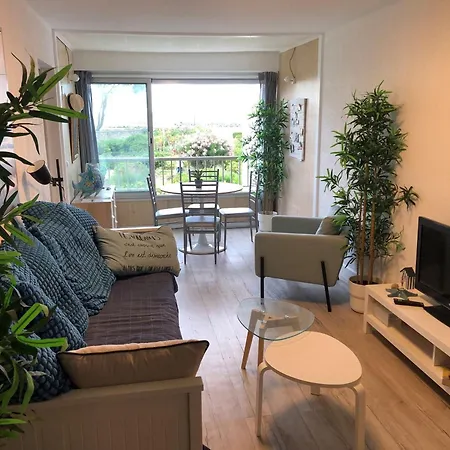 T2 4/5 Personnes Avec Vue Mer, Accès Plage, Parking Privé - Fr-1-472-204 Appartement Sète